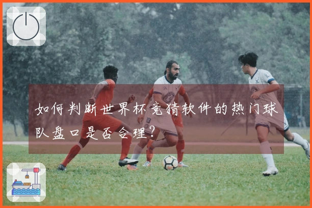 如何判断世界杯竞猜软件的热门球队盘口是否合理？